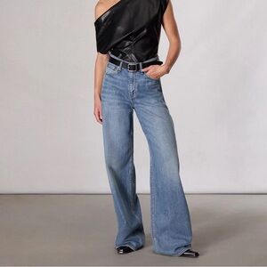 Rag & Bone Sofie Wide-Leg Jeans